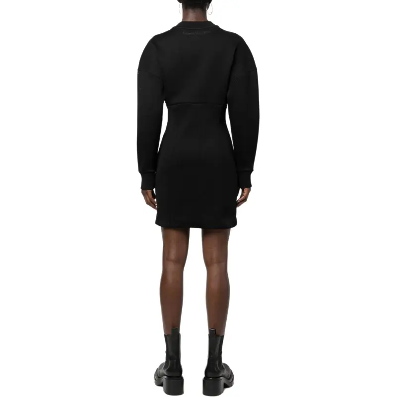 Alexander McQueen Zipped Long Sleeved Dress-2