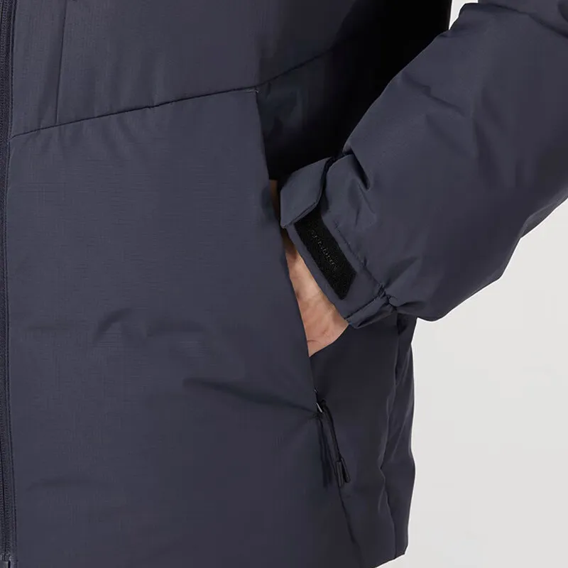 Under Armour Down Jacket Men's Blue Comes With Necklace-5