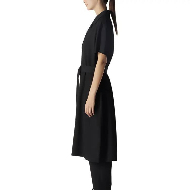 Yohji Yamamoto Trench Coat Women's Black-4