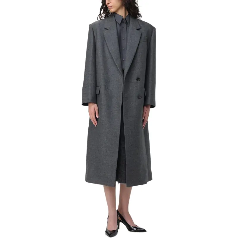 Brunello Cucinelli Long Sleeved Oversized Coat-3