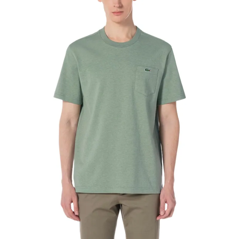LACOSTE T Shirts Men Green-1