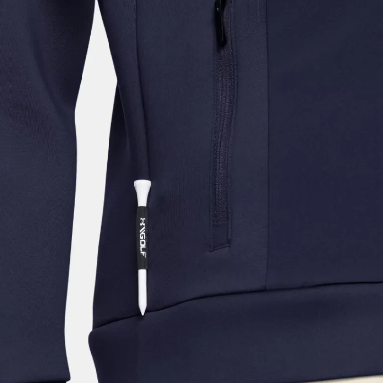 Under Armour Drive ProStorm FW24 Hybrid Jackets & Coats Men's Midnight Marine Blue/Metallic Silver-4