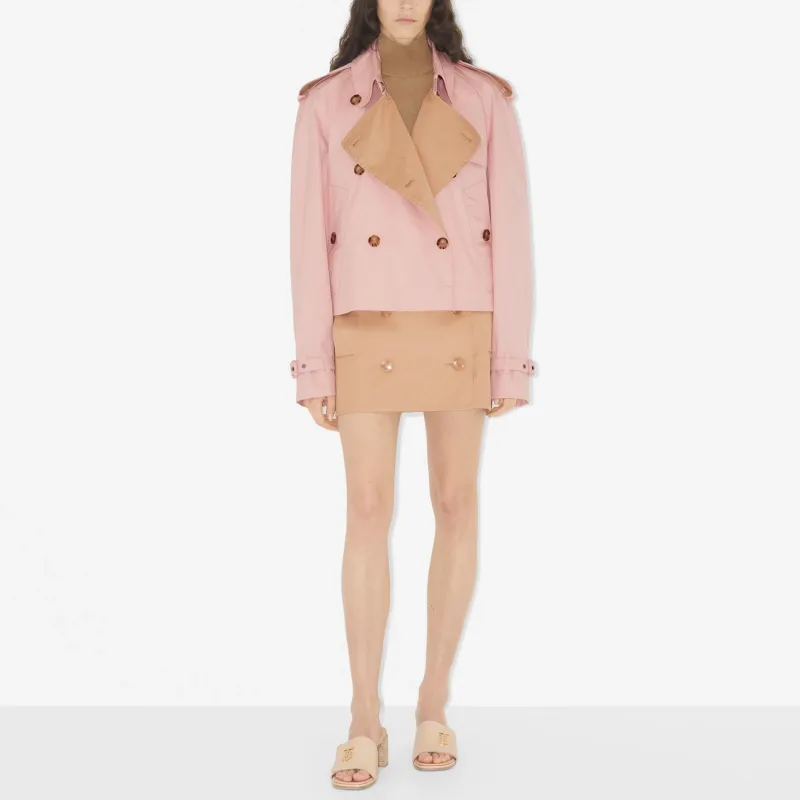 Burberry SS23 Trench Coat Women's Pink-1