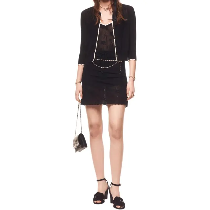 CHANEL FW24 Knitwear Women's Black-2