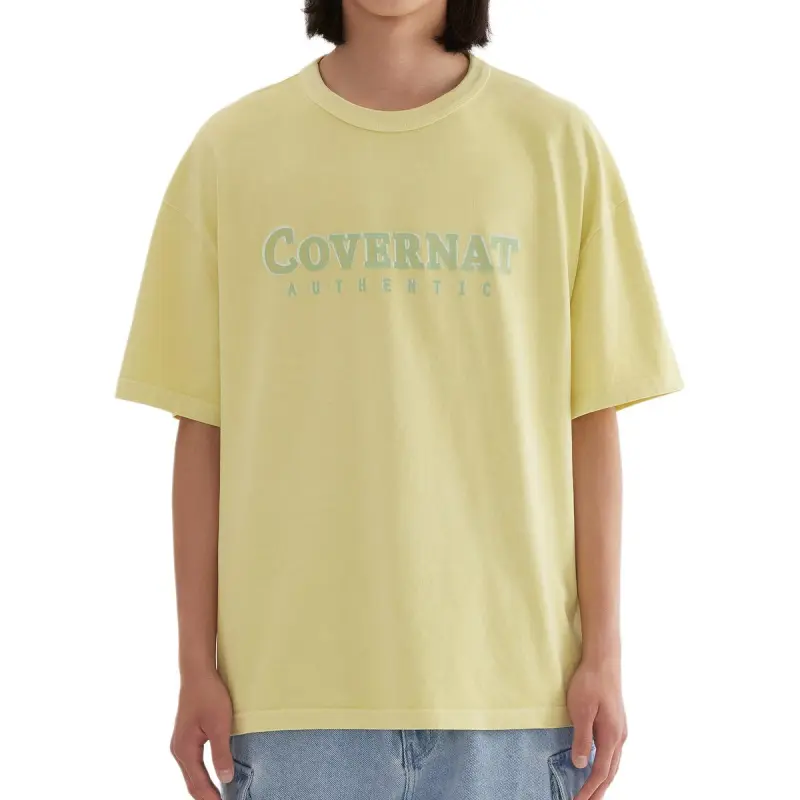 COVERNAT SS25 T Shirt Men's Lime-3