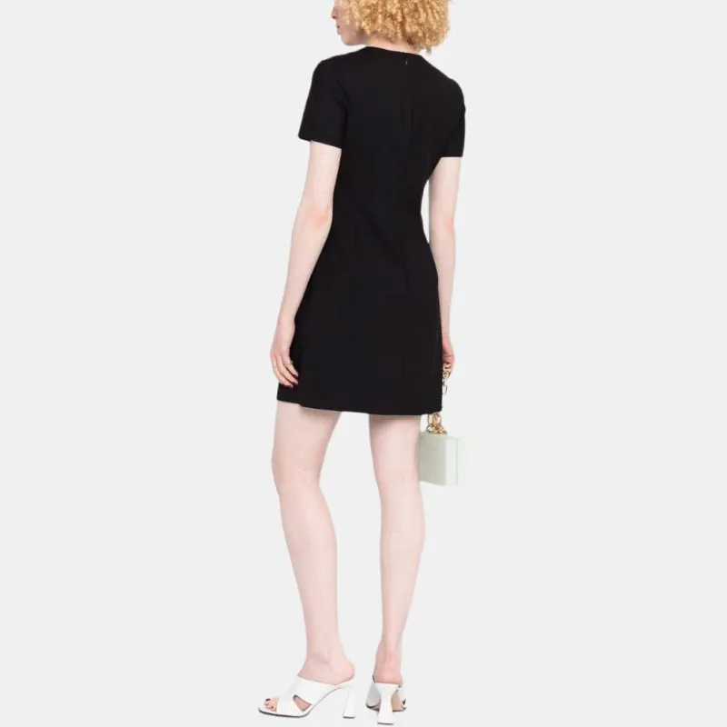 THEORY Short sleeve Wool T shirt Dress-4