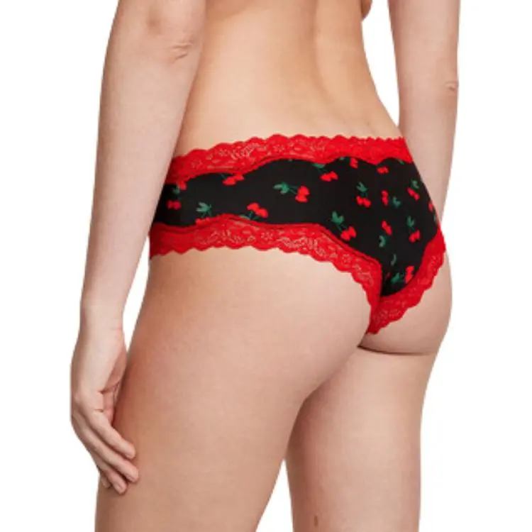 Victoria's Secret Underpants Women's 1 Pack Black Cherry-2