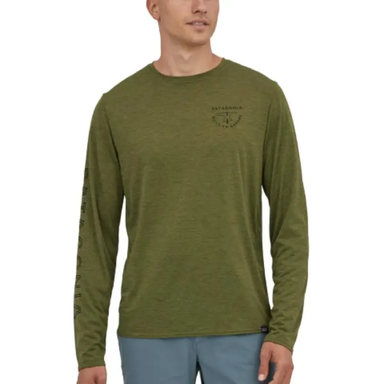 Patagonia Capilene T-Shirts Men Green-1