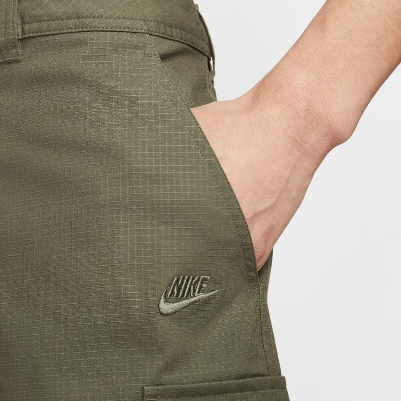 Nike Club Cargo Shorts Men's Medium Olive Green-4