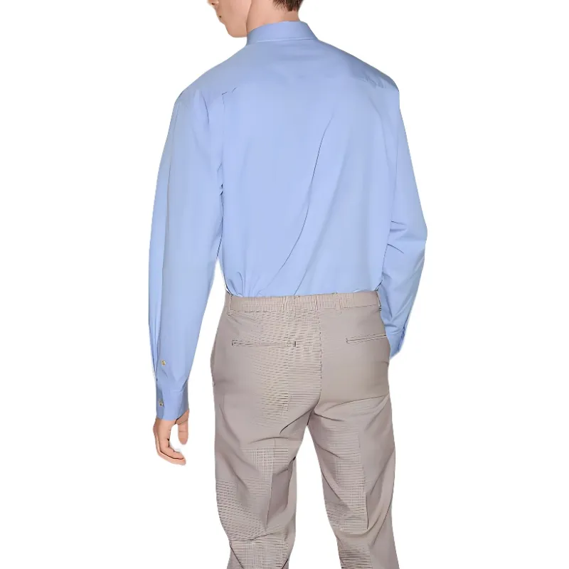GUCCI SS25 Shirt Men's Light Blue-3