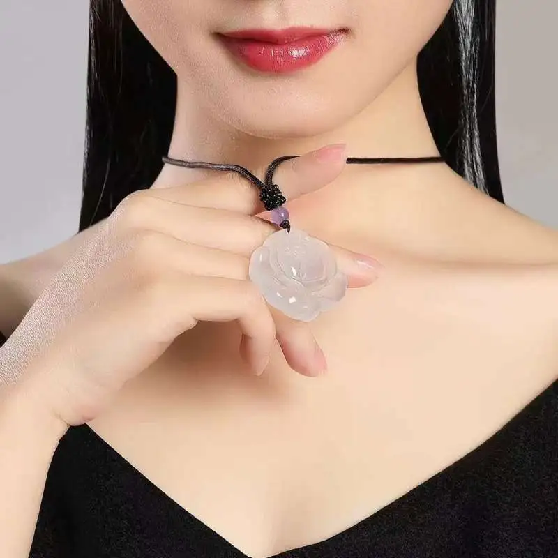 JUNWEN Jade Necklaces Unisex-8