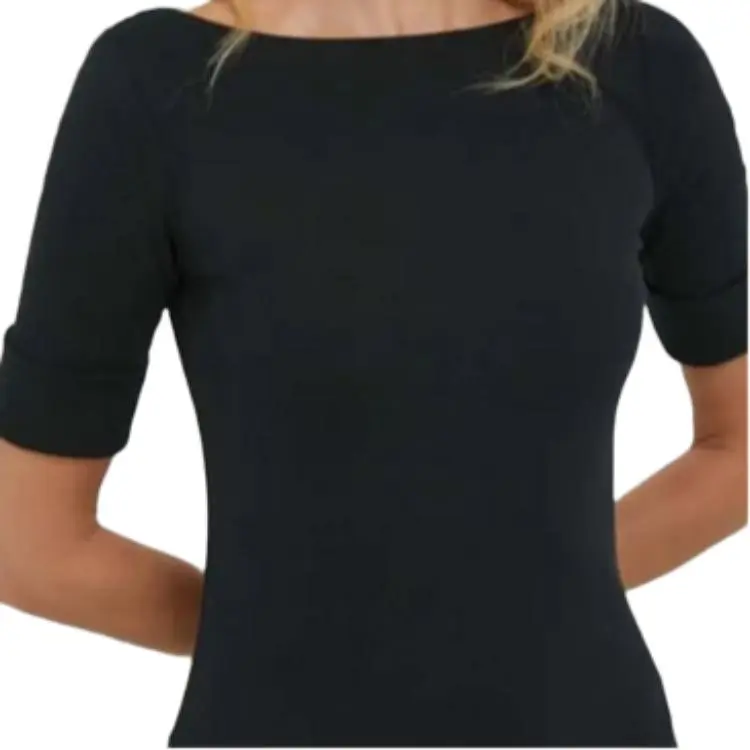 Polo Ralph Lauren Short Sleeved Dress Women's Black-4