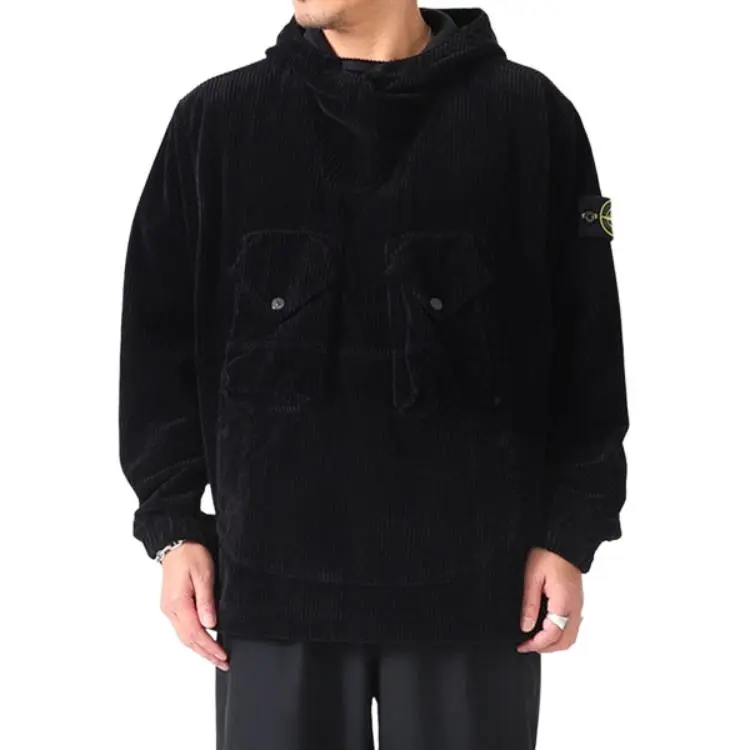 STONE ISLAND Jackets Coats Men's Black-3