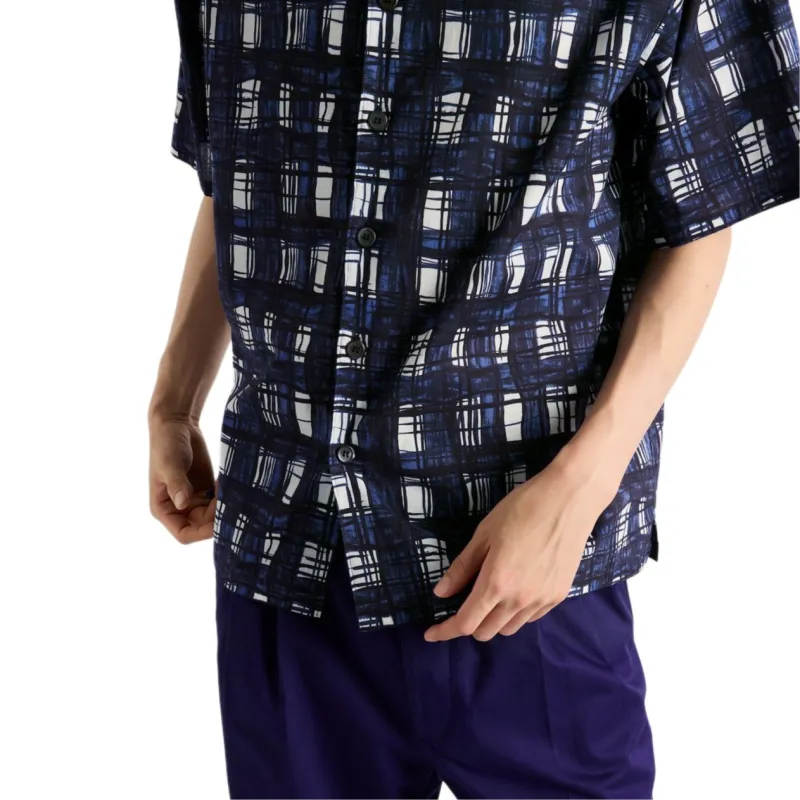 PRADA Pattern Printed Short Sleeved Shirt-5