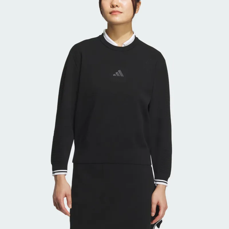 Adidas CREW SWEATER Sweatshirt Women's Black-1