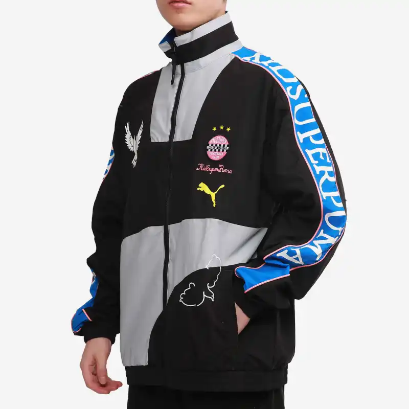 PUMA Jackets Men Black-3
