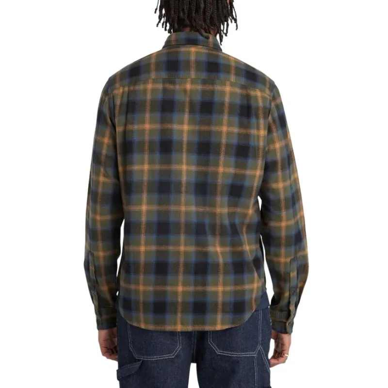 Timberland Shirt Men's Black Green-3