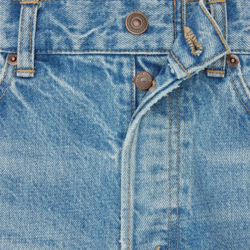 CELINE Women's Polly Jeans Steel Blue Wash-2