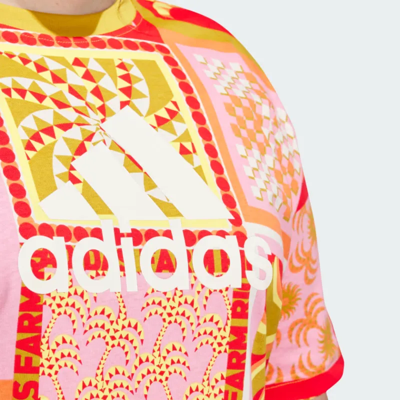 Adidas Free Shipping With AdiClub Adidas X Farm Rio Slim Dress Plus Size-4