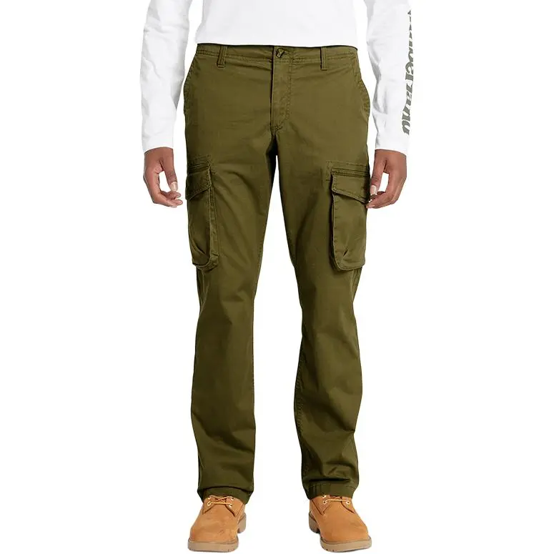Timberland Cargo Pants Men's Dark Olive Green-2