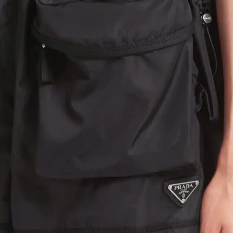 PRADA SS22 Casual Shorts Women's Black-3