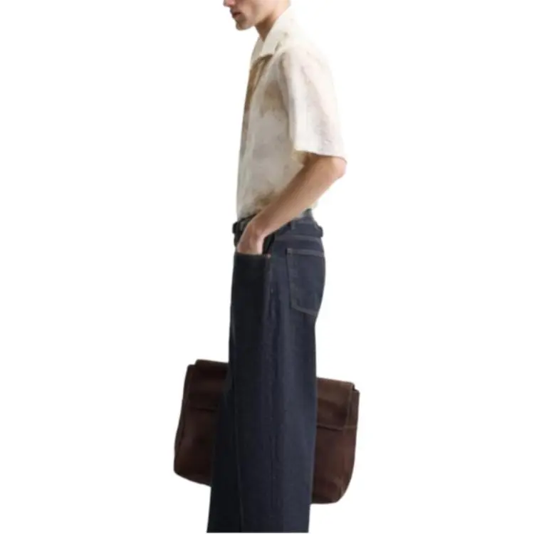 ZARA Shirts Men Beige-4