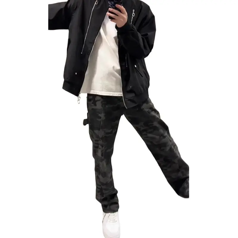 KVIV Jeans Men Camouflage -4