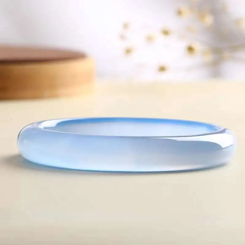 JUNWEN Chalcedony Bangles Women's-5