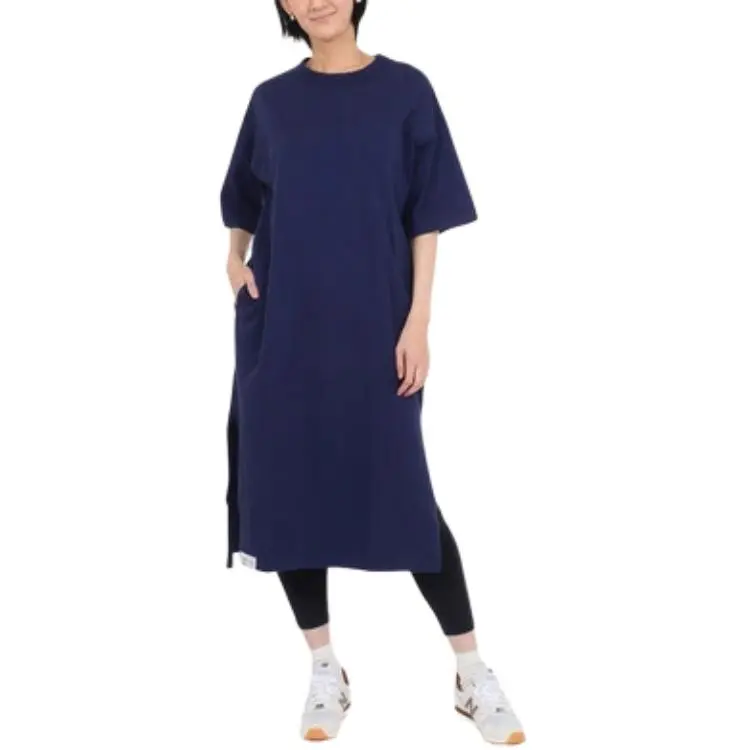 New Balance Short Sleeved Dresses Women's Dark Blue-2