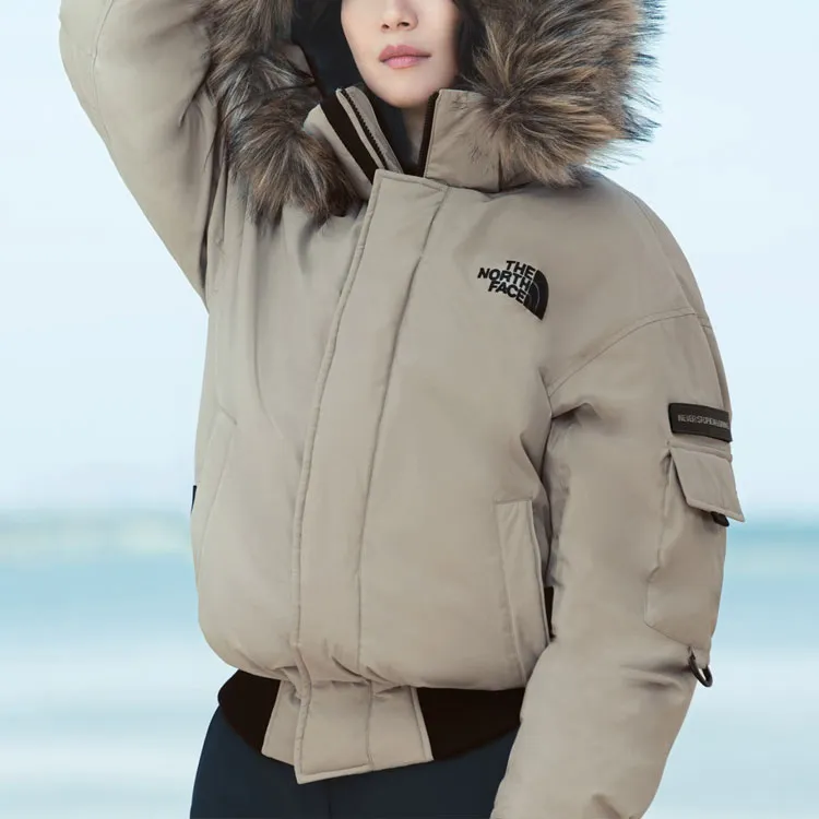 THE NORTH FACE Down Jackets Unisex Dark Beige-3