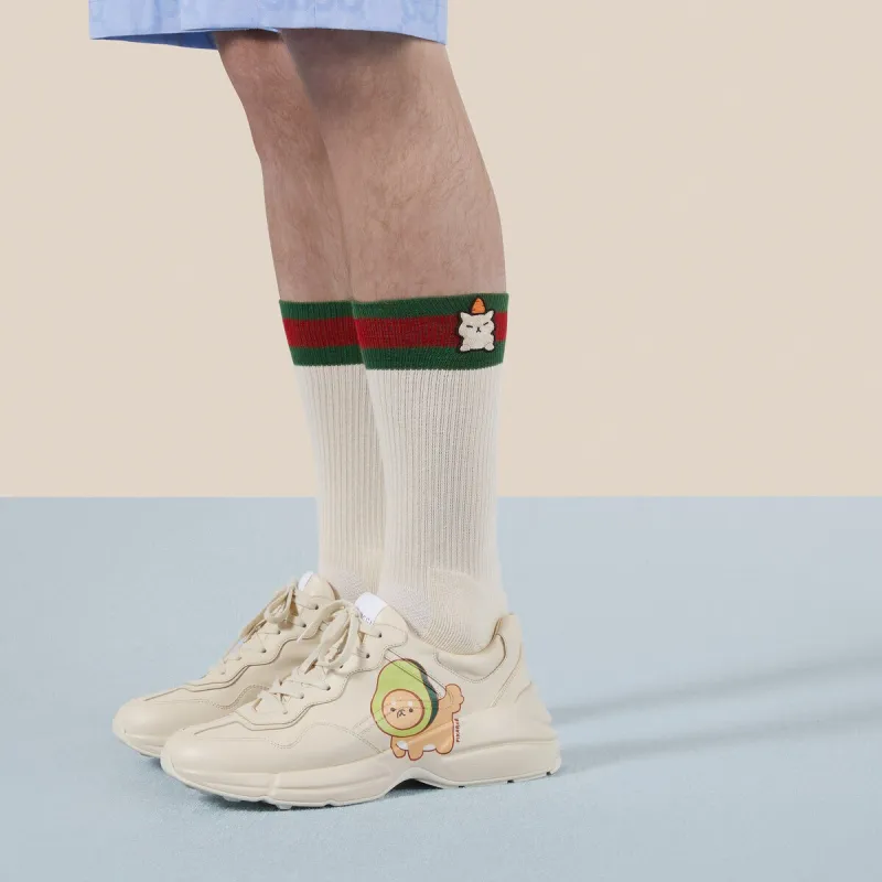 GUCCI Men Knee-high Socks-2