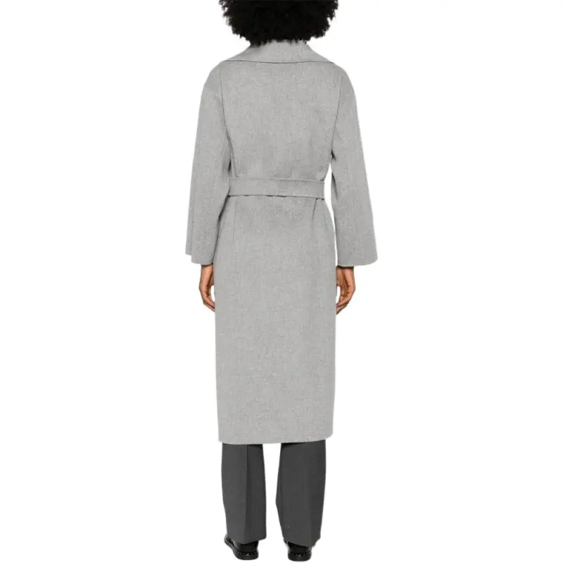 'S MAX MARA Belted Long Sleeved Coat-2