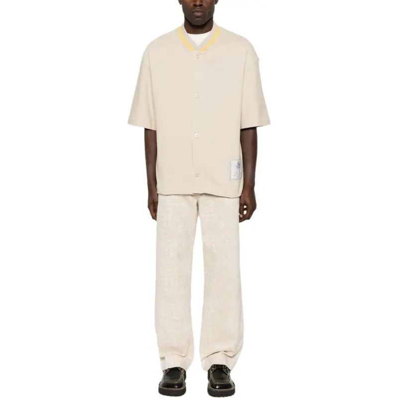 Jacquemus La Chemise Baseball Mc Short Sleeved Shirt-3