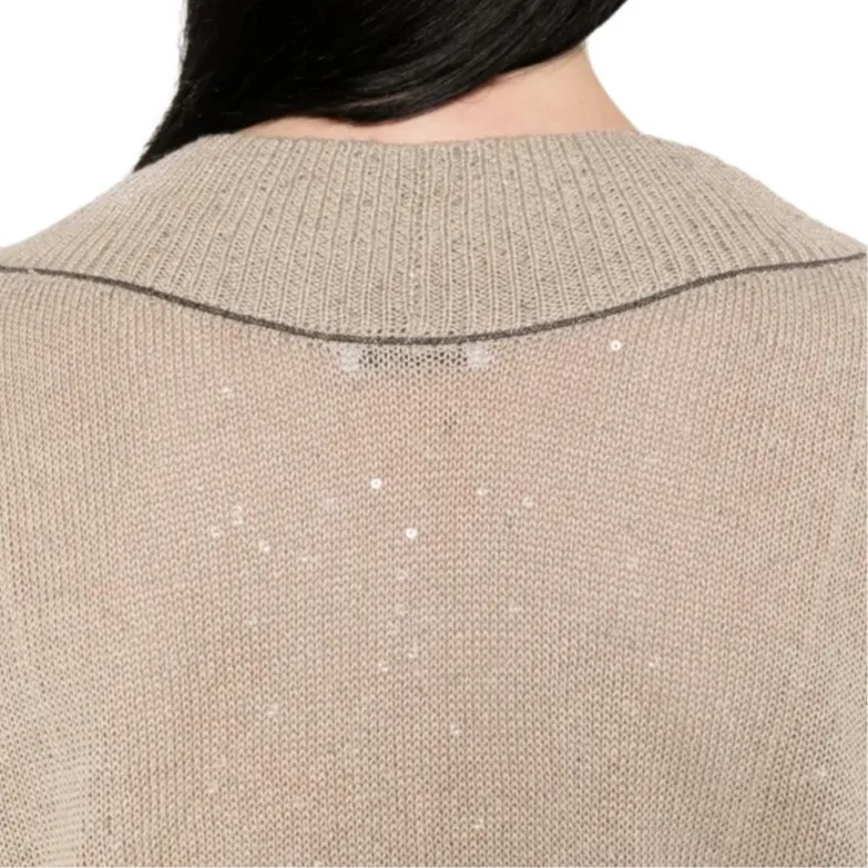 Brunello Cucinelli Sequin embellished Sweater-4