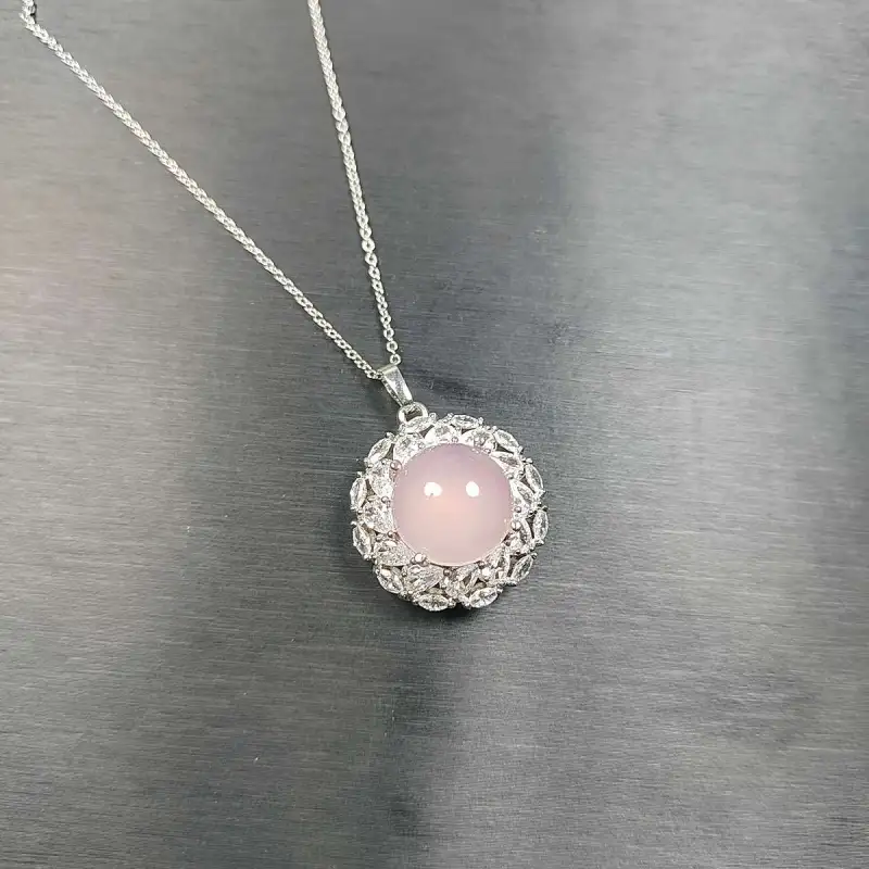 Gifts Chalcedony Necklaces Unisex-1