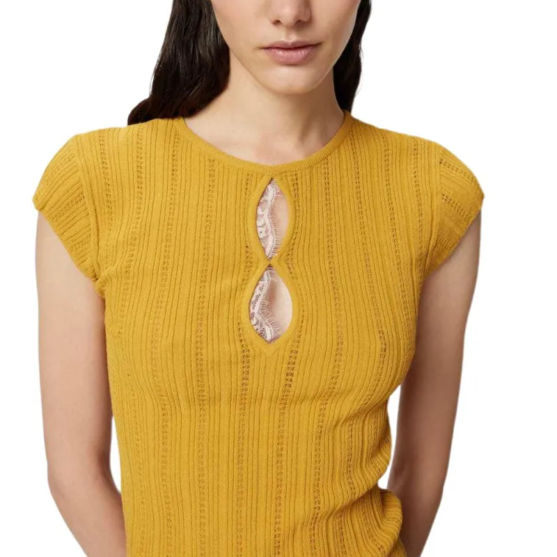 PINKO Ribbed Top-6