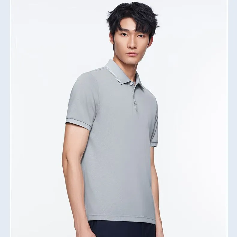 GOLDLION Spring Summer Polo Shirt Men's Multi Specification Multiple Colors-21