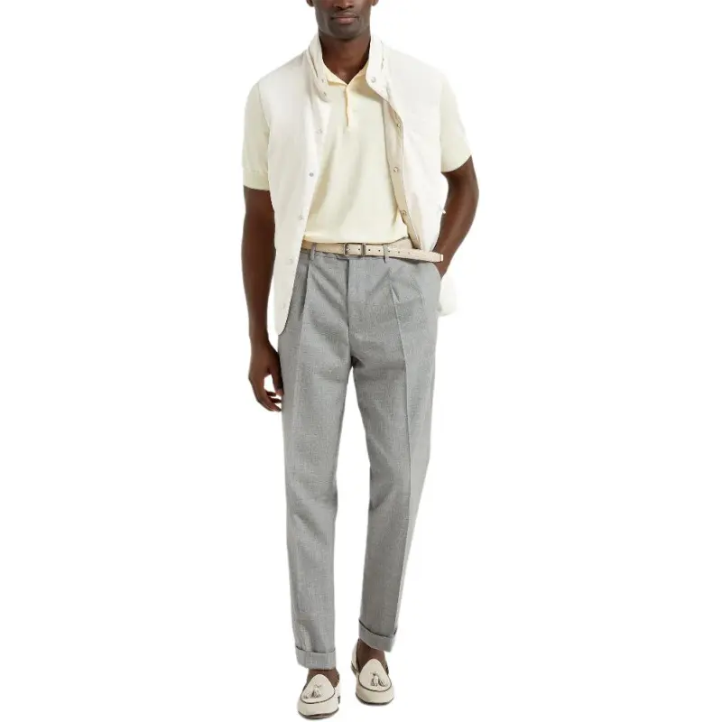 Brunello Cucinelli Knitted Polo Shirt-2