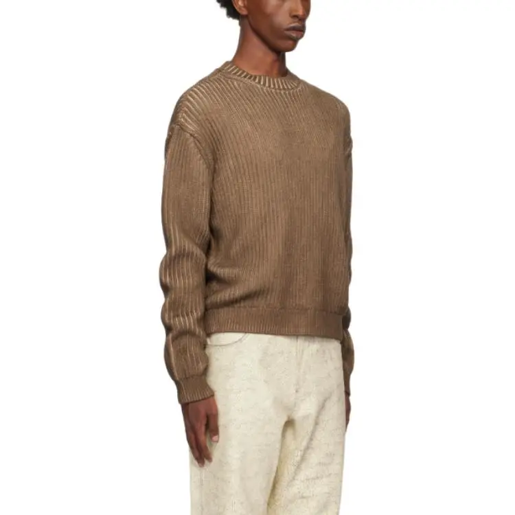 GUESS Sweaters Men Brown-2