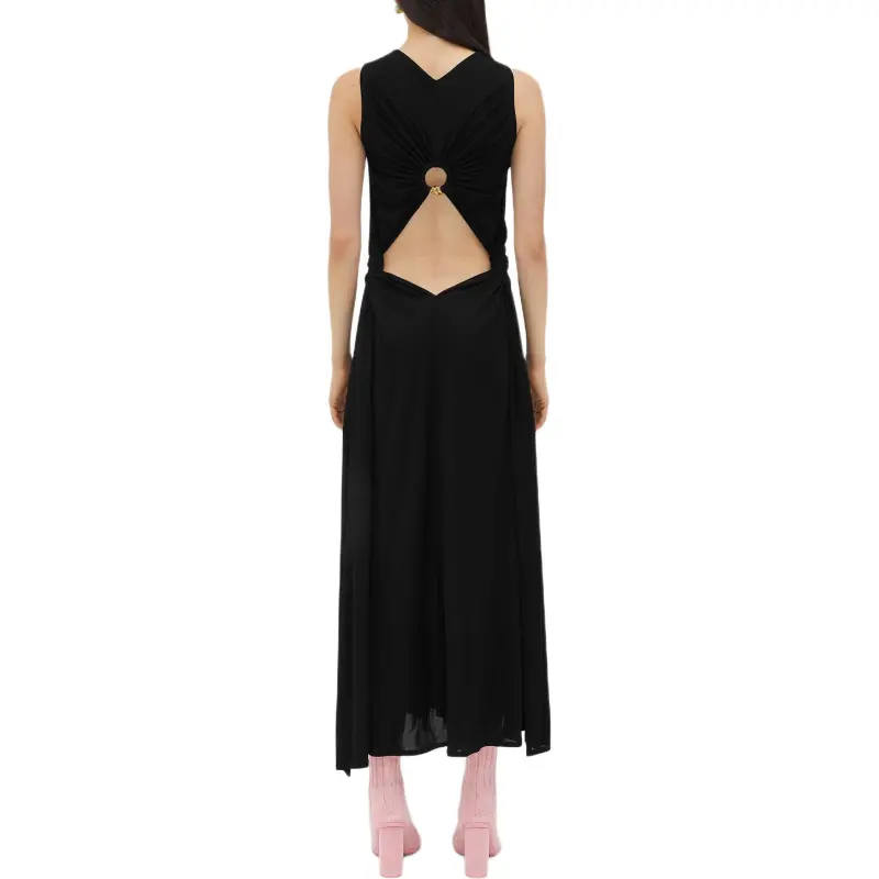 Bottega Veneta Knot Ring Sleeveless Dress-3