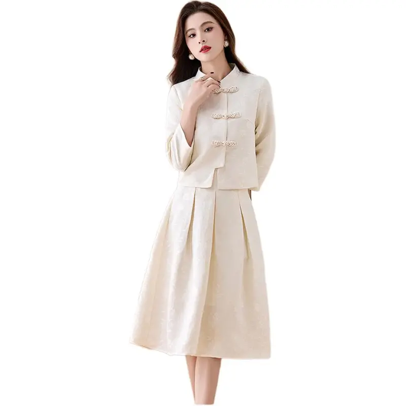 Fele.d Two Piece Skirt Sets Women's-2