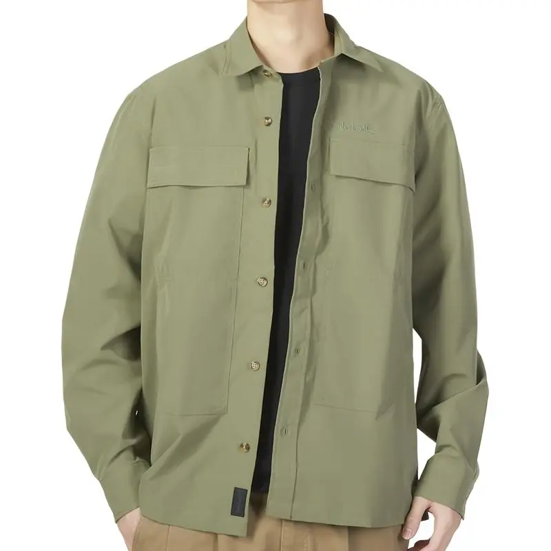 Timberland Shirts Men Olive-2