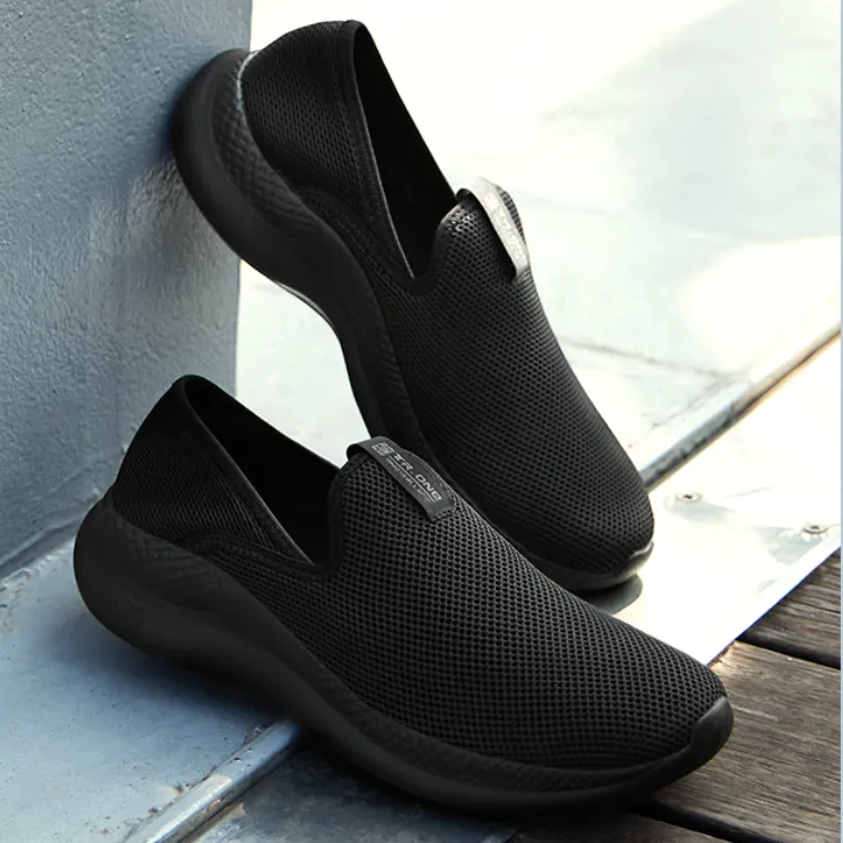 361° NFO Anti Slip Wear Resistant Low Top Casual Shoes Men's Black-3