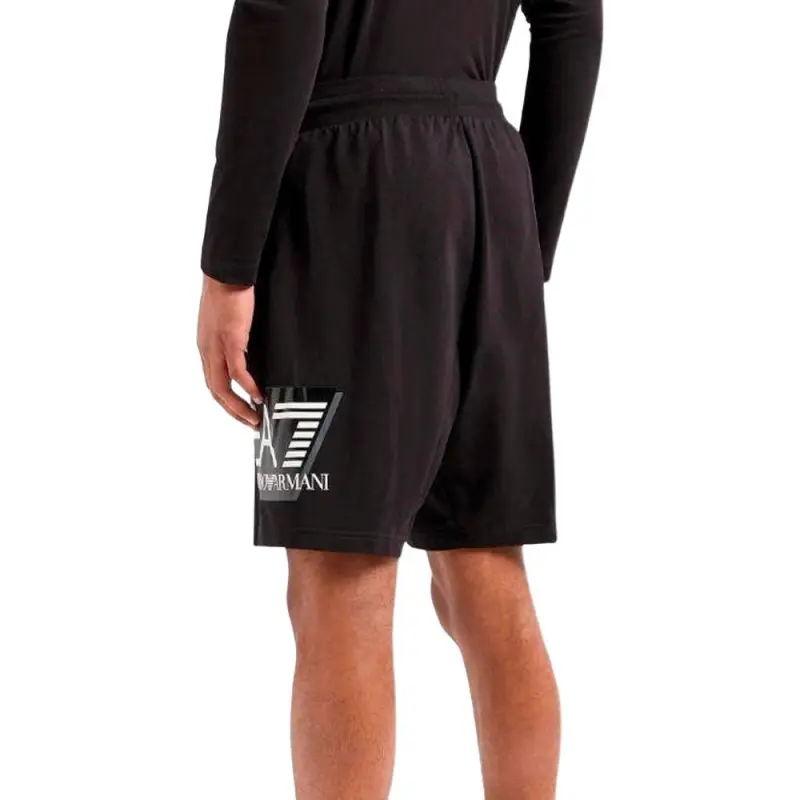 EMPORIO ARMANI EA7 SS24 Casual Shorts Men's Black-4
