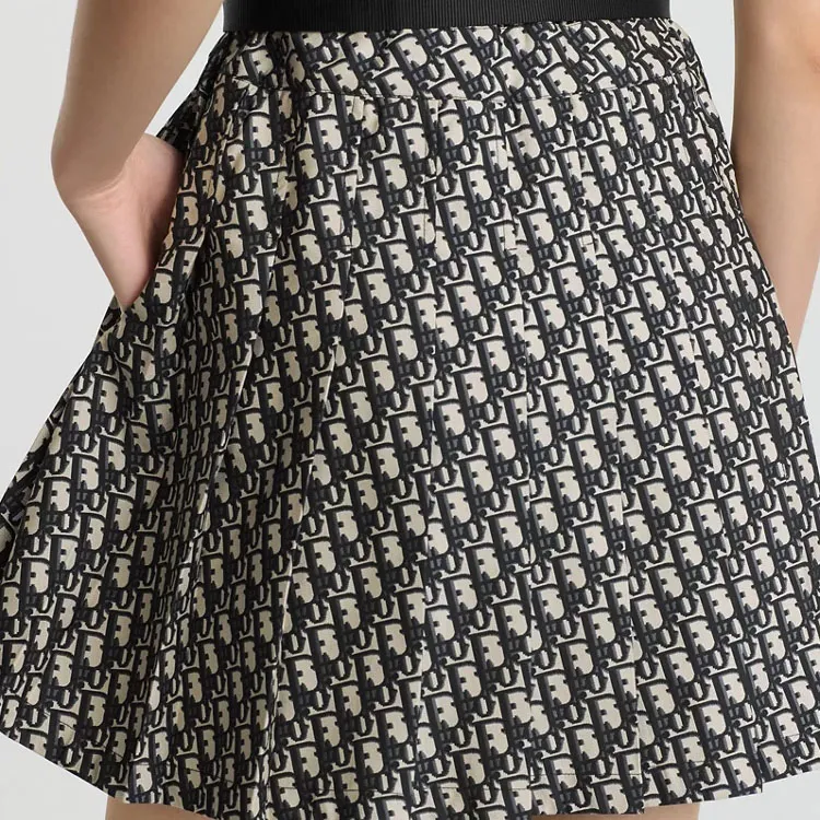 DIOR Pleated Short Dress-5