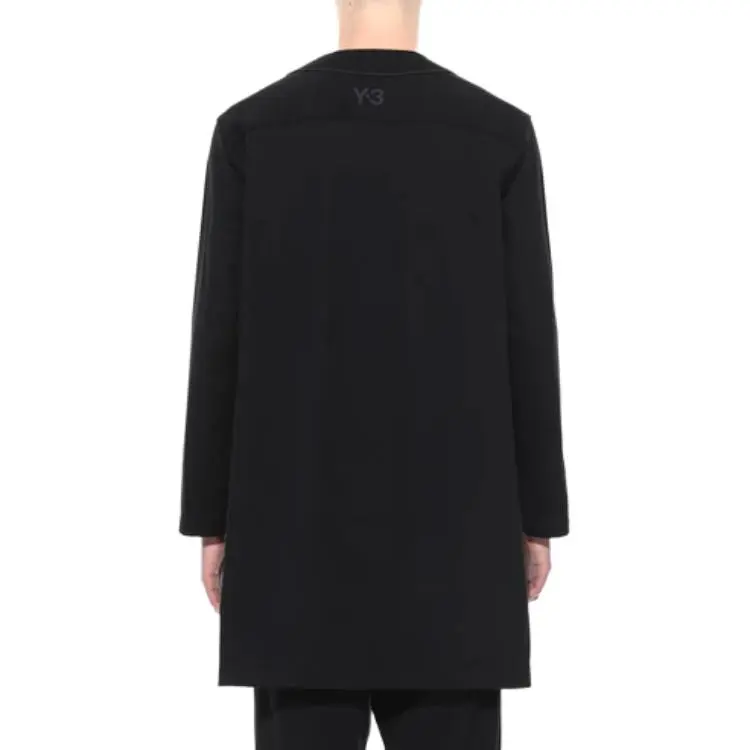Adidas Y 3 Ft Yohji Letters Baseball Shirt-4