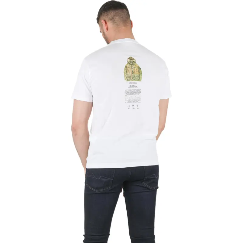 STONE ISLAND Logo Printed Crewneck T Shirt-5