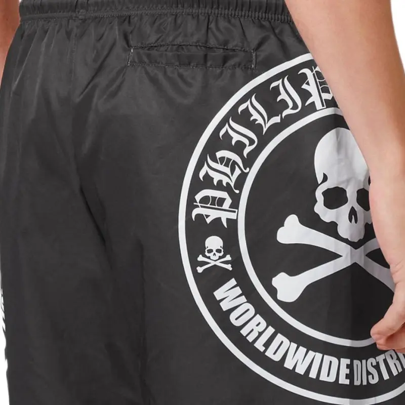 PHILIPP PLEIN Casual Shorts Men Black-4