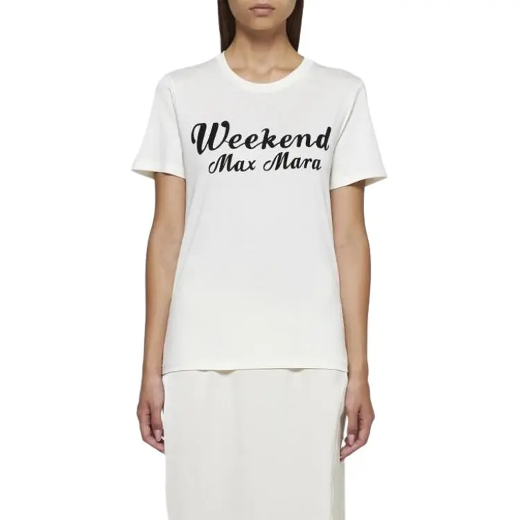 WEEKEND MaxMara Zirlo Crewneck Short Sleeved T Shirt-1