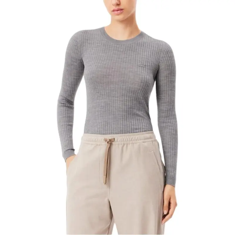LACOSTE Sweaters Women's Gray-1